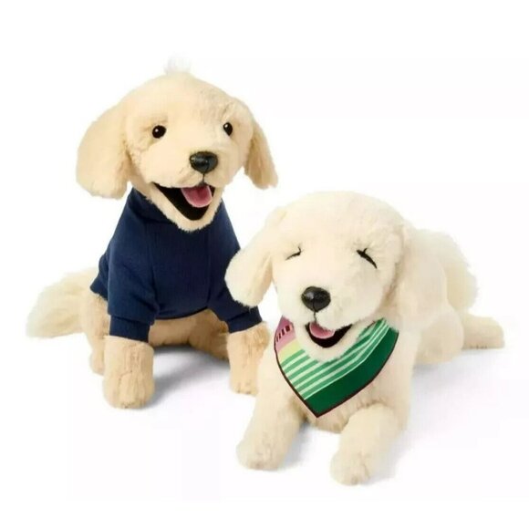 Target x The Cuddle Collab Ellie And Emma Golden Retriever Dogs Plush Set - Picture 1 of 16